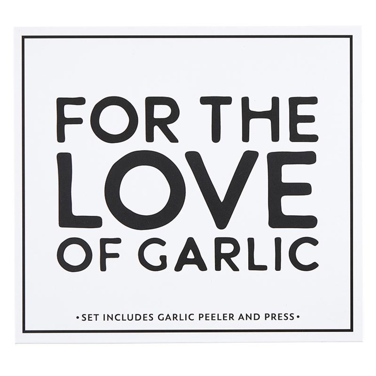 Picture of Santa Barbara Design Studio N6445 Garlic Press Book Box&#44; For the Love of Garlic