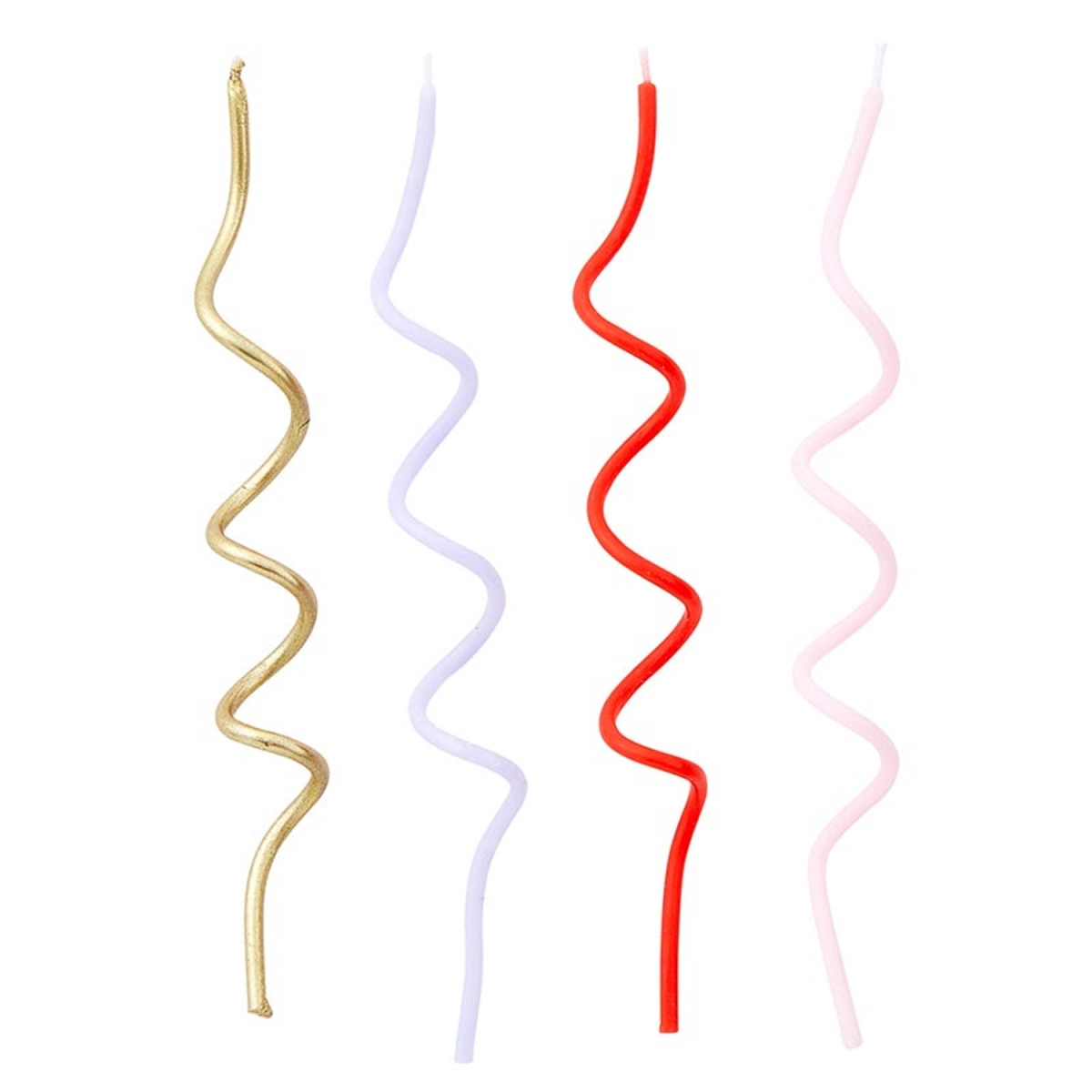 Picture of Slant 10-02812-031 Cake Candles - Mod Party Swirl