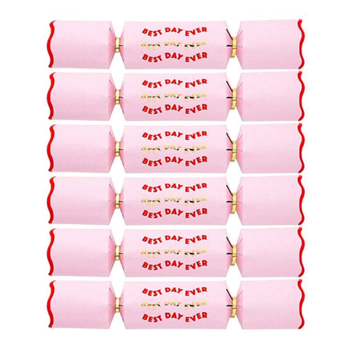 Picture of Slant 10-07020-192 Mini Crackers - Best Day Ever - 6 Count