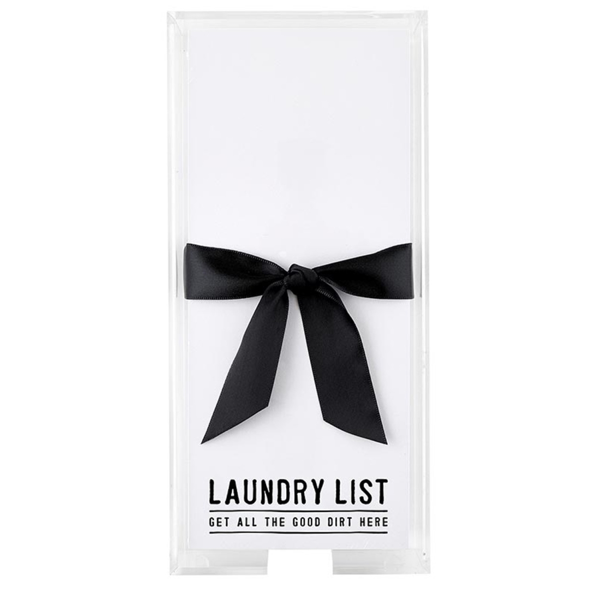 Picture of Santa Barbara Design Studio N6456 Acrylic & Notepaper Fill - Laundry List