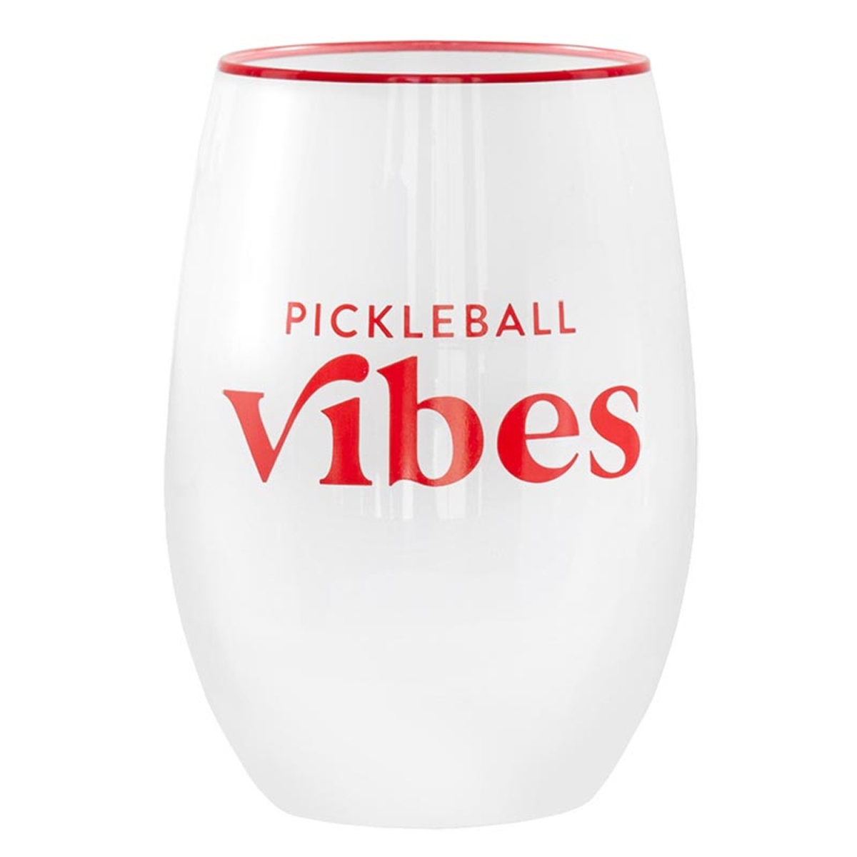 N6276 17 oz Wine Glass - Pickleball Vibes