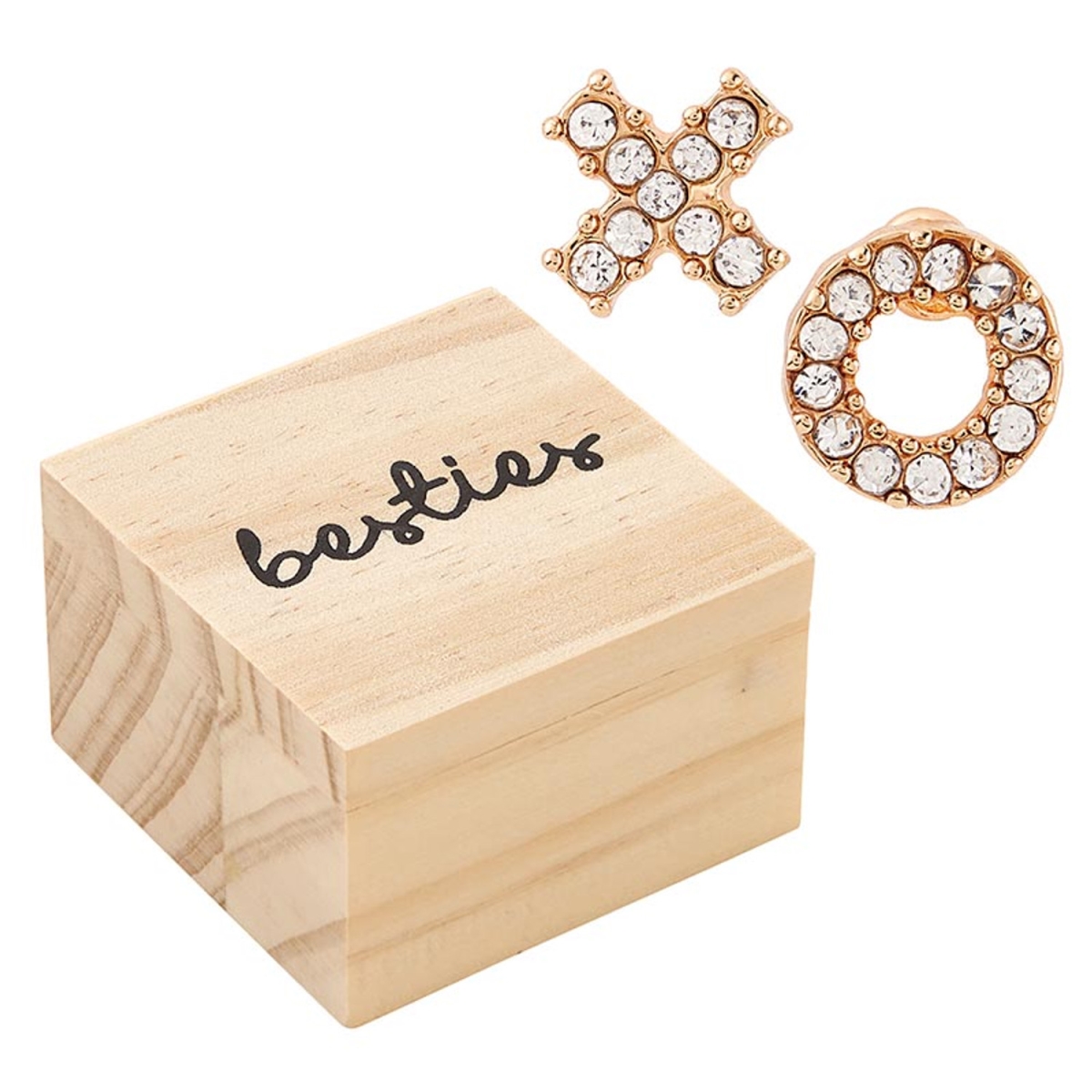 P0151 Earring Treasure Box - Besties