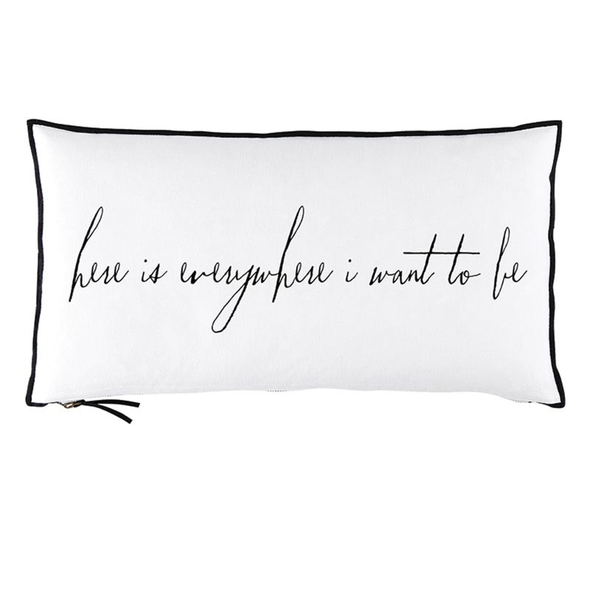 P2624 Lumbar Pillow, Here is Everywhere I Want to Be