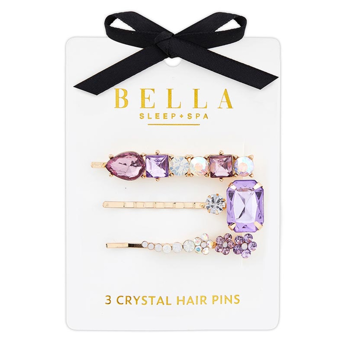 P2414 Lavender Jewels Hair Pin Set