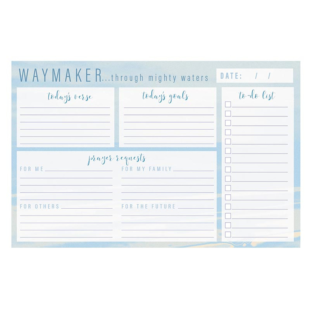 P1808 Waymaker Desk Notepad - Pack of 6