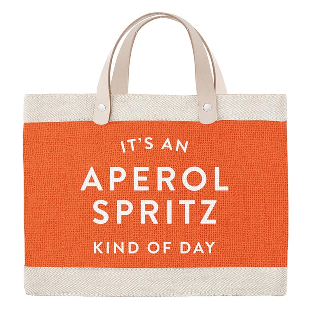P6529 Mini Market Tote - Aperol Spritz