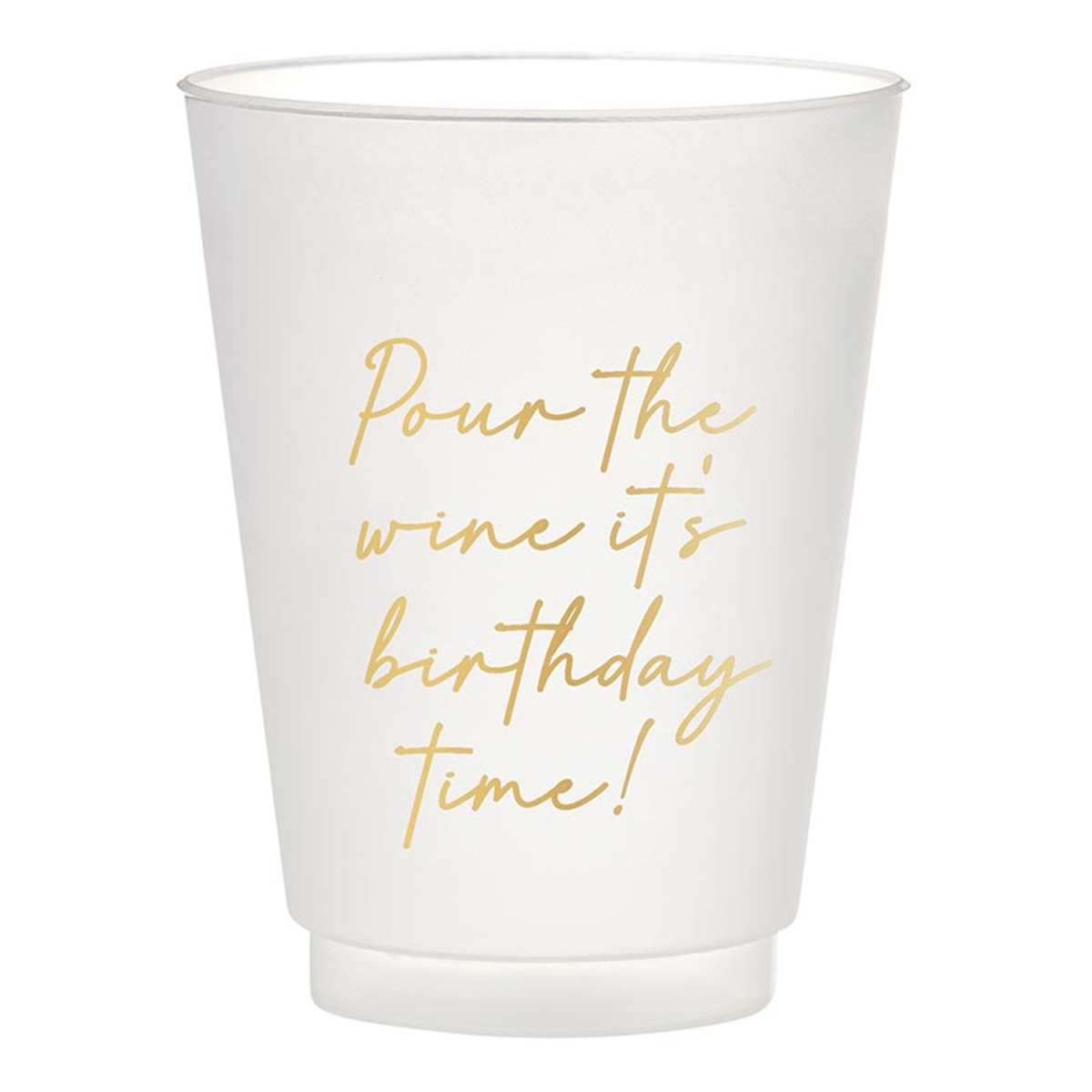 Picture of Slant P9045 Frost Cup - Pour the Wine