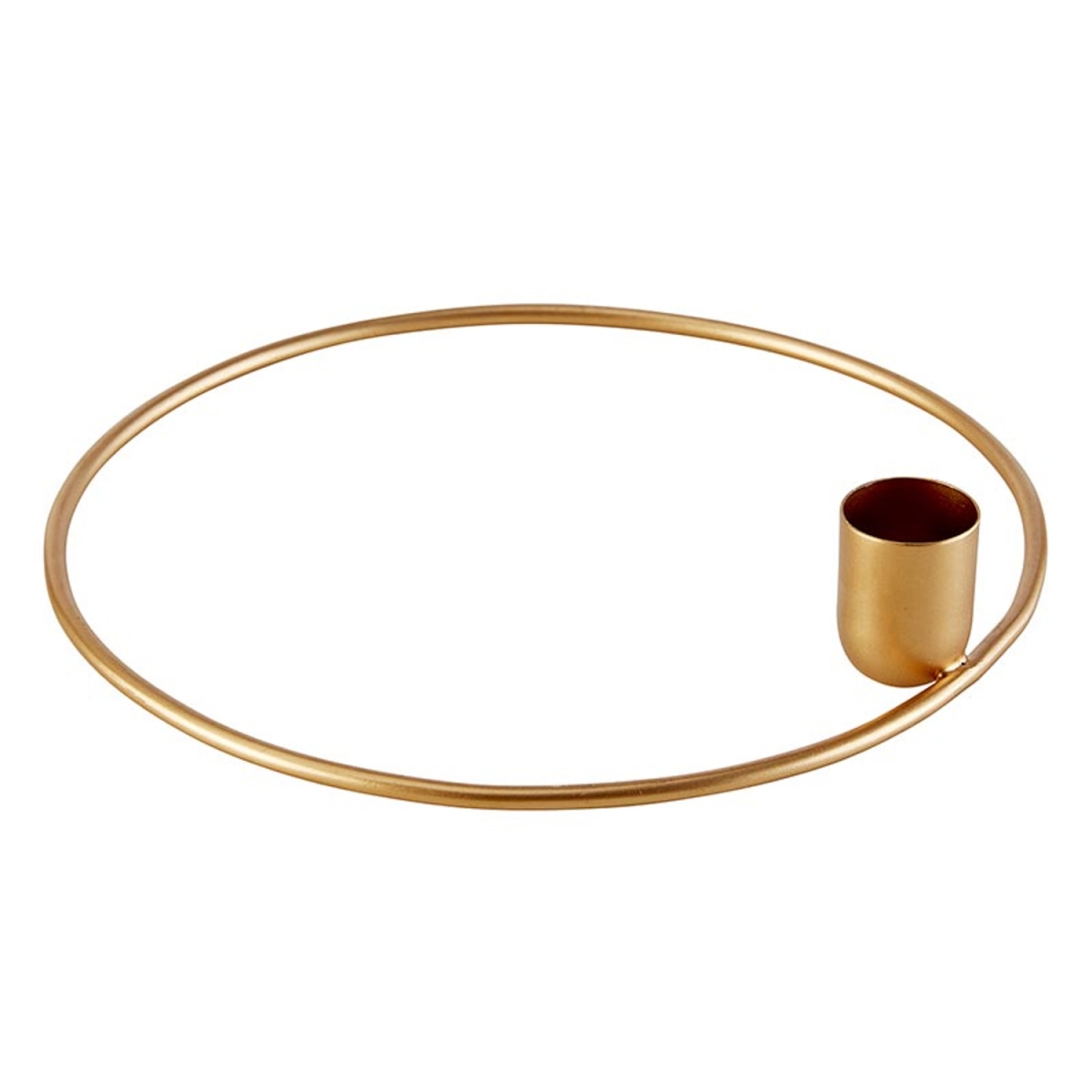 Picture of 47th & Main DMR732 8 x 1.5 in. Round Candleholder&#44; Large