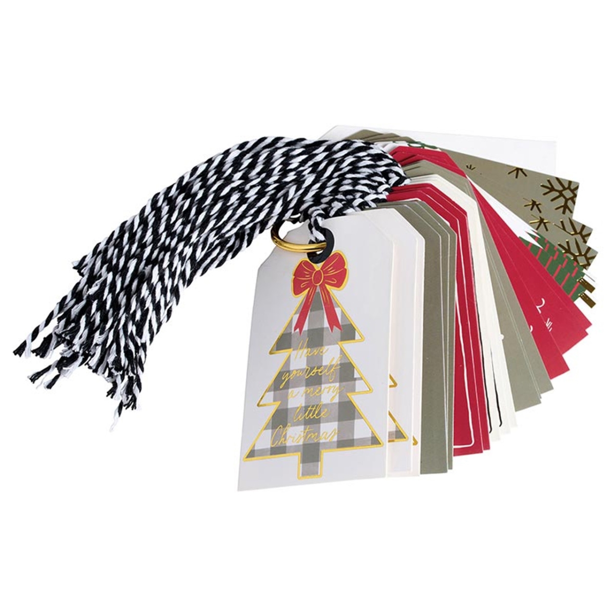 P6559 Gift Tag Book - Let It Snow