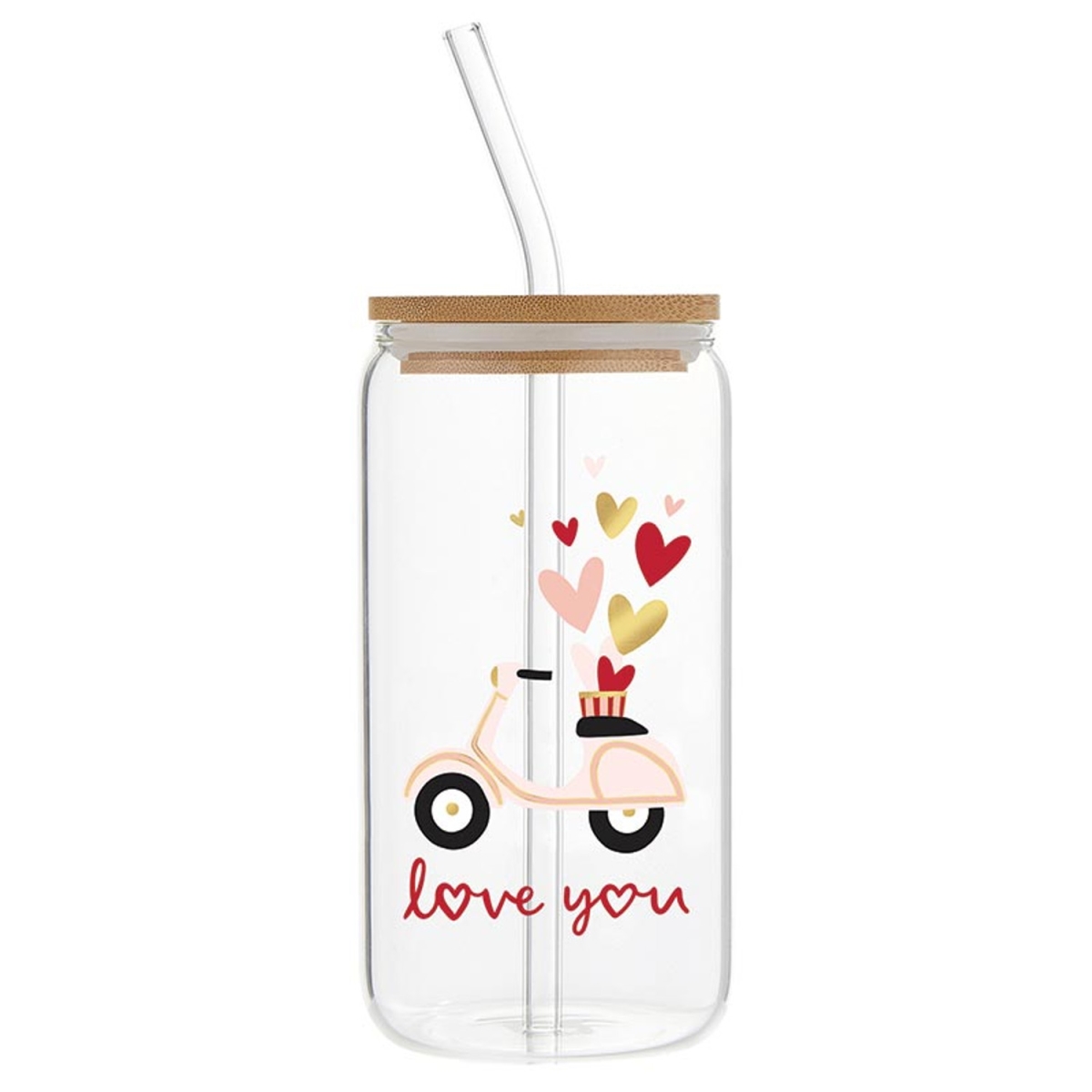 Picture of Slant P7814 Glass Tumbler - Vespa