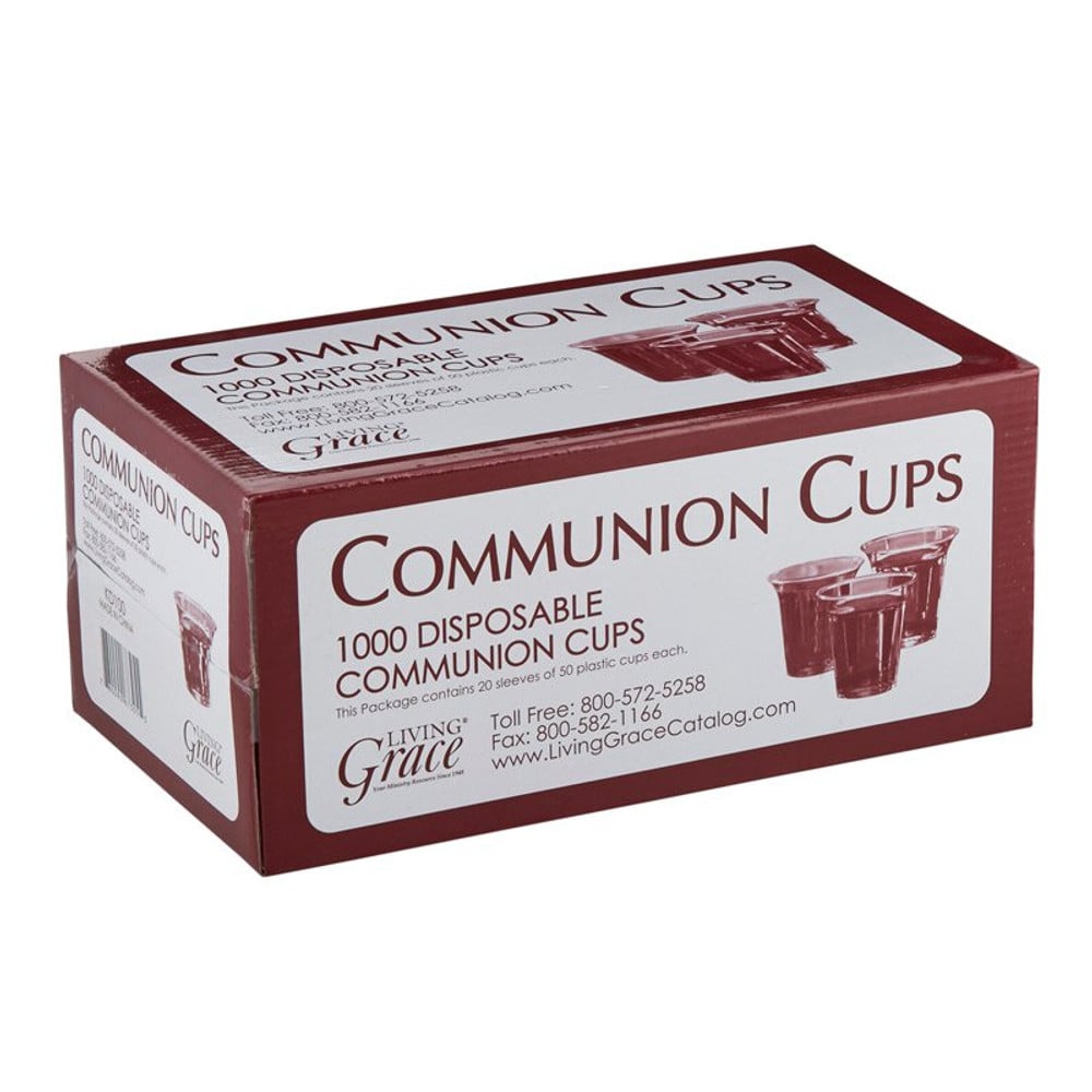 KD100 Recyclable Communion Cup - Pack of 4 - Box of 1000