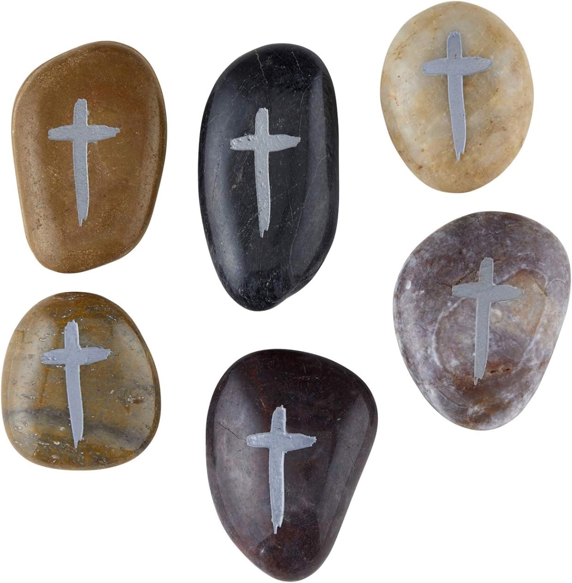 Picture of Faithworks J0778 Inspirational Cross Stone