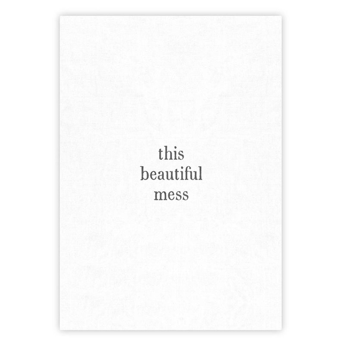 Picture of Santa Barbara Design Studio J2305 18 x 28 in. Face to Face Cotton Tea Towel&#44; This Beautiful Mess