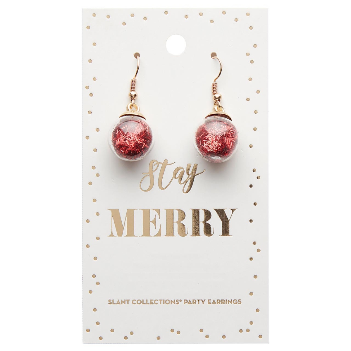 10-04220-048 Party Earrings - Stay Merry