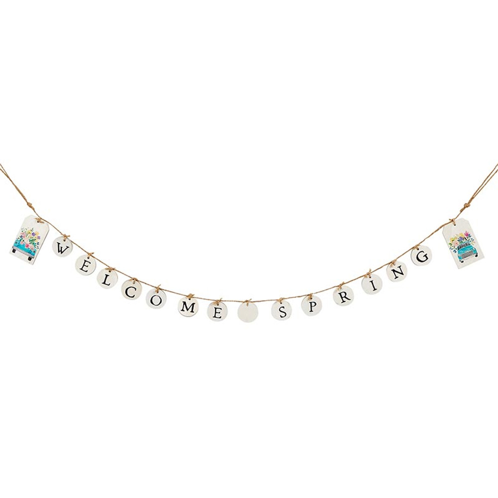 Picture of Faithworks L1198 Wood Garland&#44; Spring