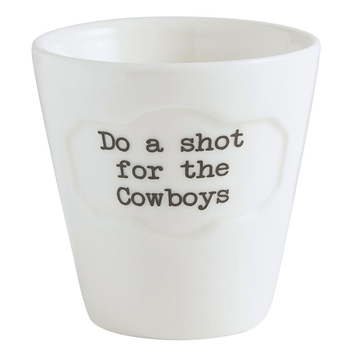 Picture of 47th & Main DMR509 2.5 x 2.5 in. Cowboys Shot Glass