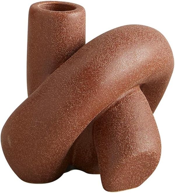 Picture of 47th & Main DMR561 Rust Knot Candleholder