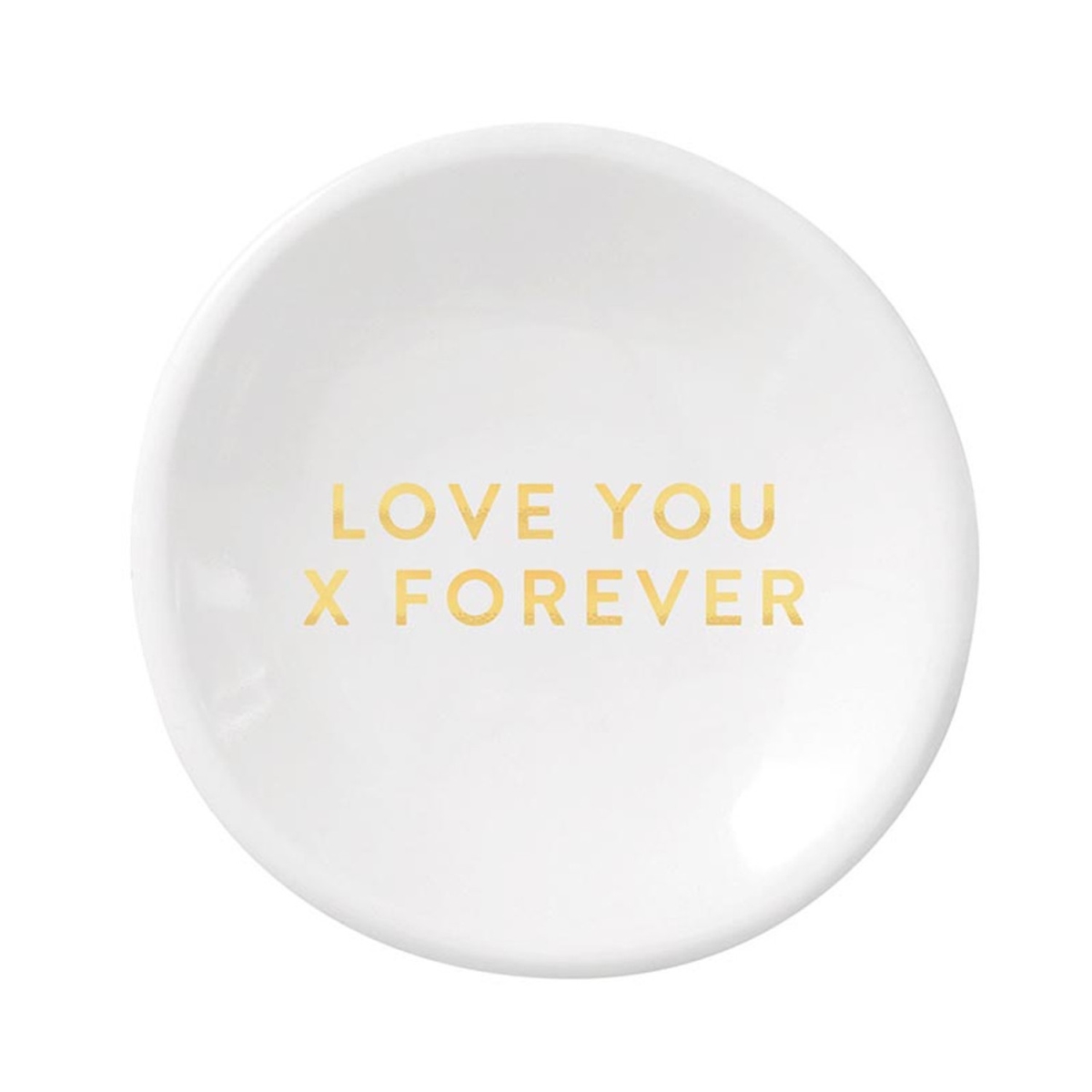 Picture of Santa Barbara Design Studio N2427 Ceramic Ring Dish Tray & Earrings&#44; Love Forever