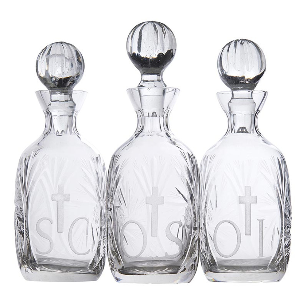 Sudbury N1930 Holy Cross Chrismal Set