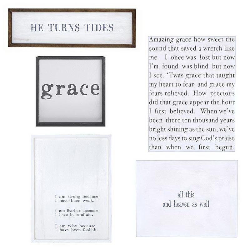 Picture of Santa Barbara Design Studio J2428 Pack Smart Face to Face Inspirational Wall Art - 10 Piece