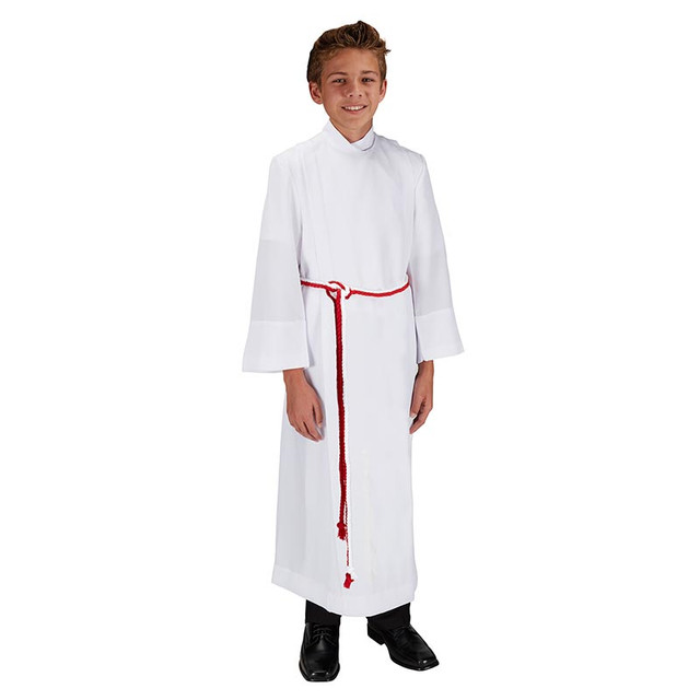 J6470-54 54 in. Altar Server Front Wrap Alb
