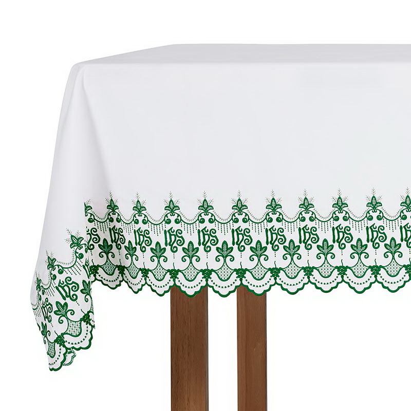 L1314GRN IHS Altar Frontal, Green