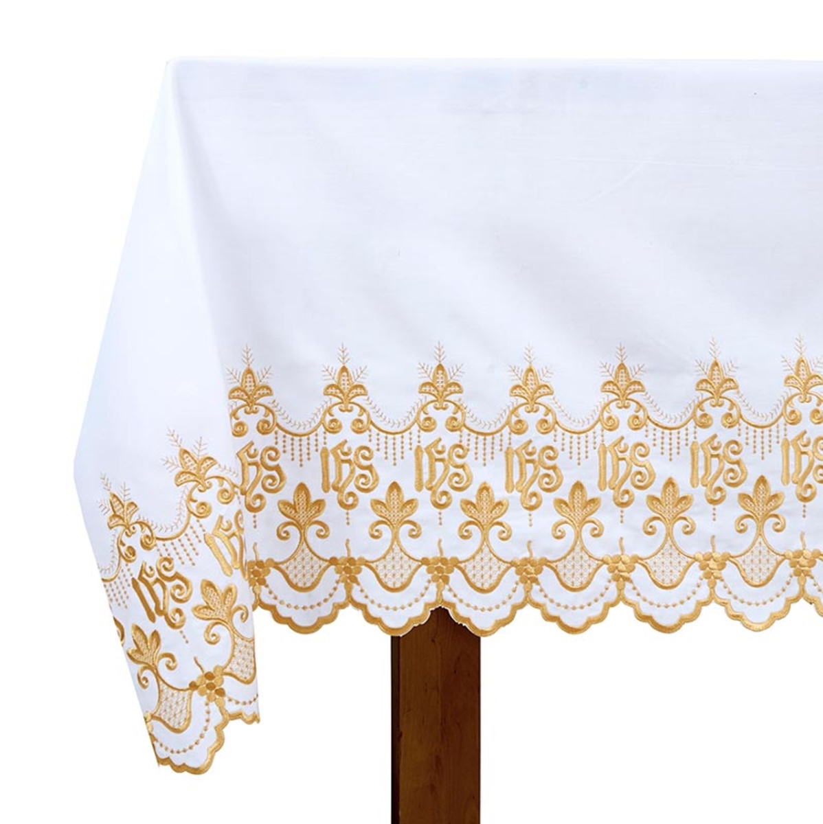 L1314RED 96 x 50 in. IHS Altar Frontal