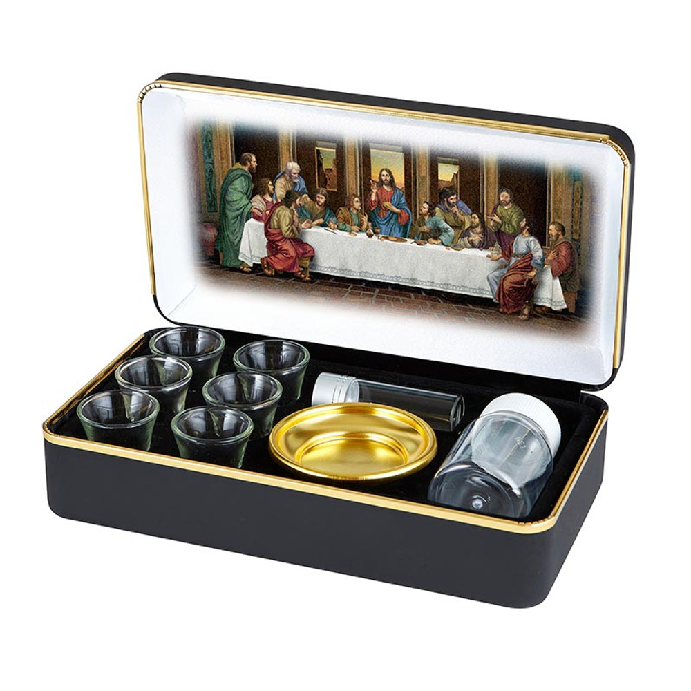 Sudbury L1351 The Last Supper Portable Communion Set