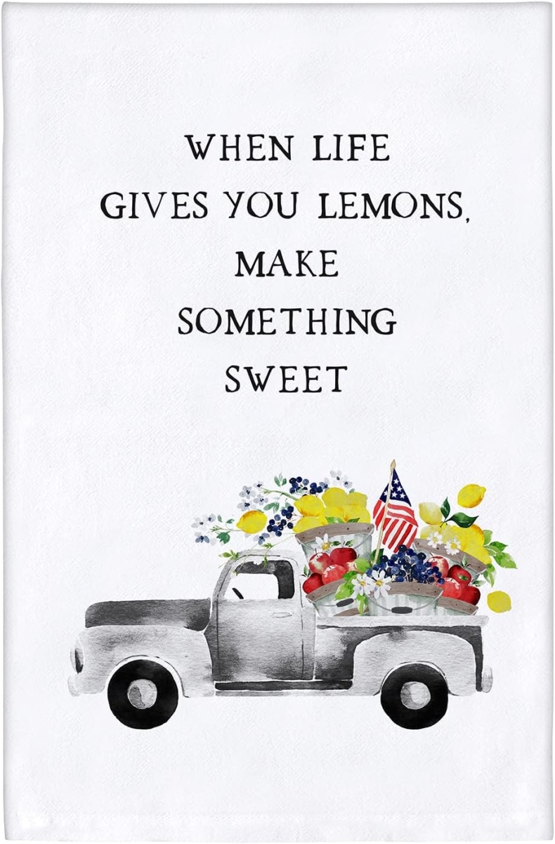 Picture of Faithworks L1204 Tea Towel&#44; Lemons
