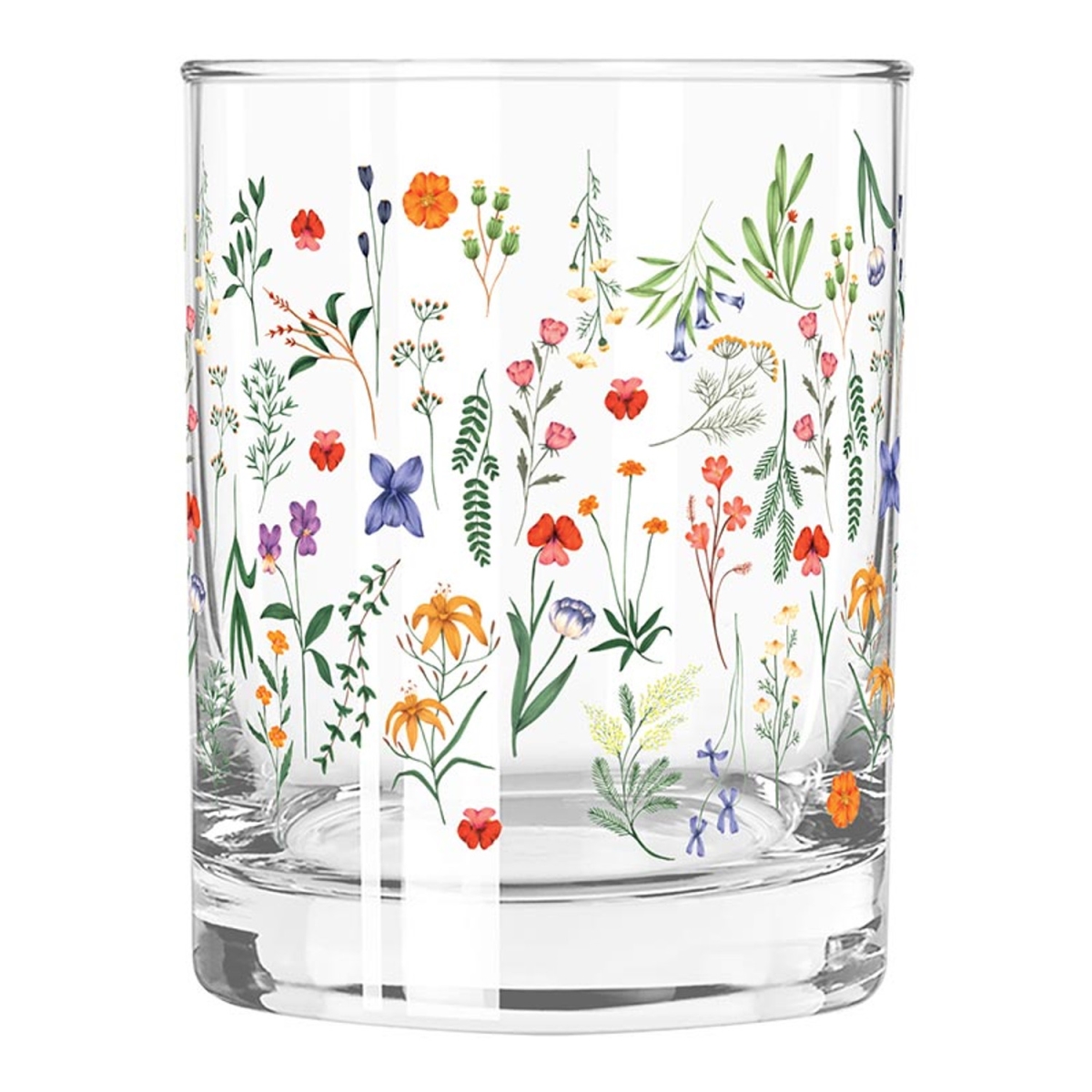 Picture of Slant 10-04859-702 12 oz DOF Glass - Boho Flowers