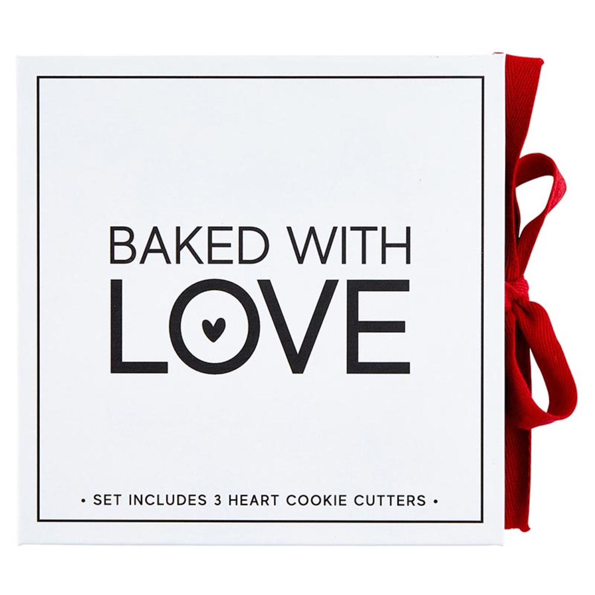 N6231 Heart Cookie Cutter Set, Red