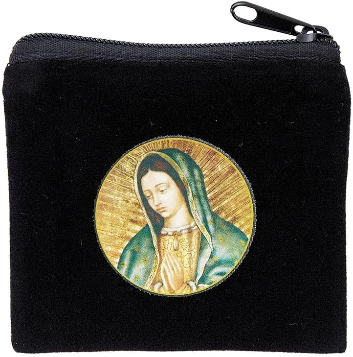 Picture of Christian Brands N5292 Our Lady of Guadalupe Rosary Case