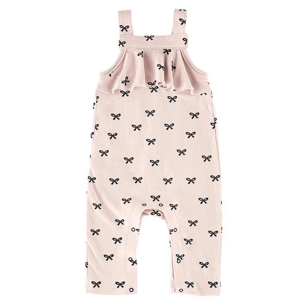 P2763-6 Bows Ruffle Romper - 3-6 Months