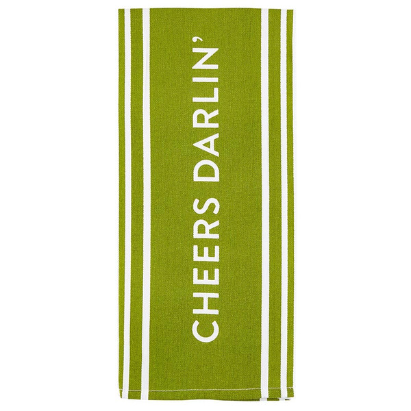 Picture of Santa Barbara Design Studio P6518 28 x 18 in. Cotton Tea Towel - Cheers Darlin