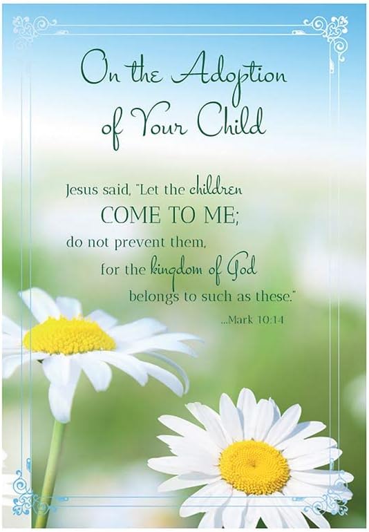 Picture of Christian Brands BC53008 Catholic Adoption Card