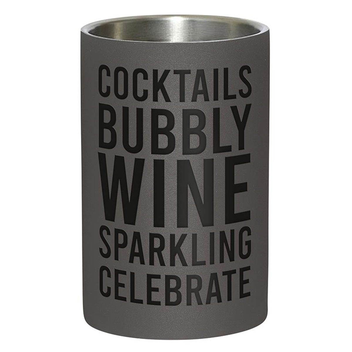 Picture of Santa Barbara Design Studio N0653 Stainless Wine Chiller - Cocktails Bubbly