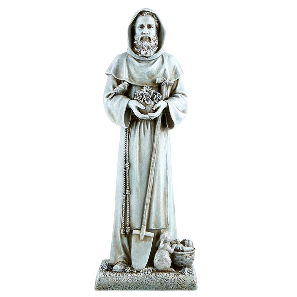 N0030 Saint Fiacre Garden Statue