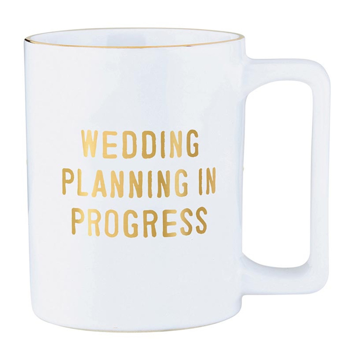 Picture of Santa Barbara Design Studio P0116 16 oz Organic Mug - Wedding Plan in Progress