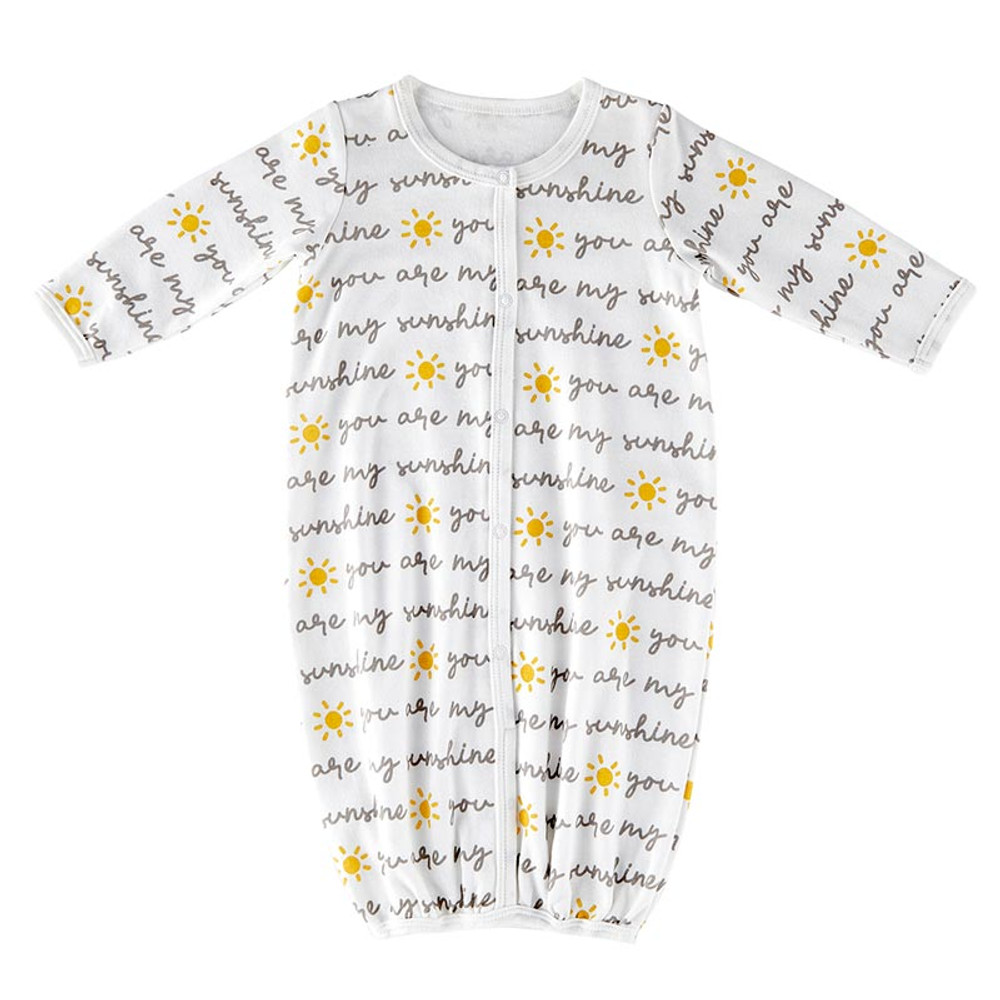 P2689  born Gown, Little Sunshine - 0-6 Months