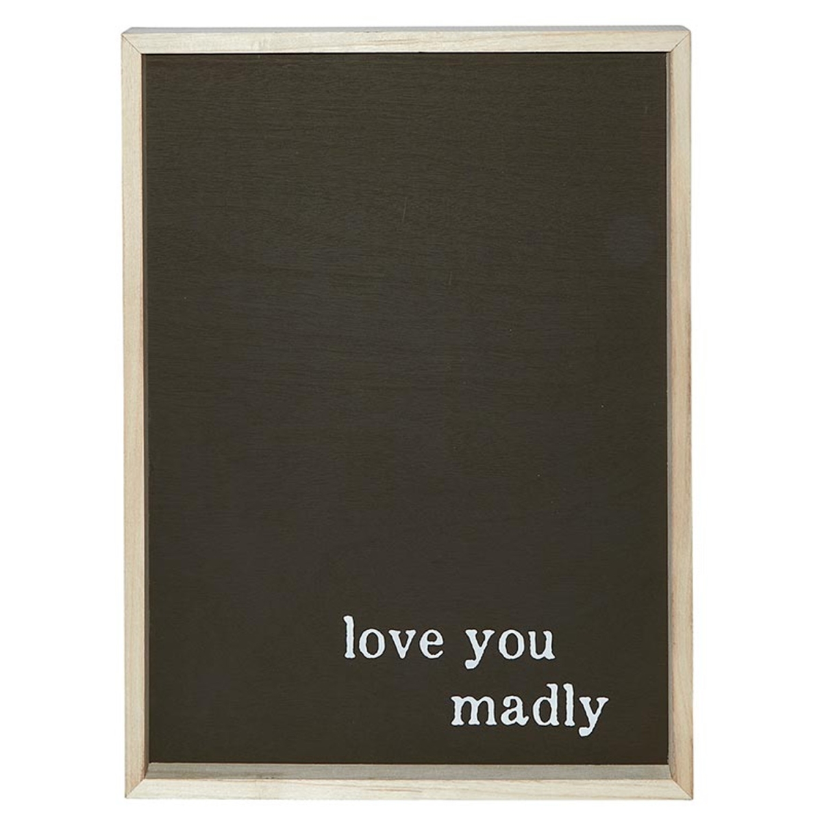 Picture of Santa Barbara Design Studio P2137 Wood Sign - Love You Madly