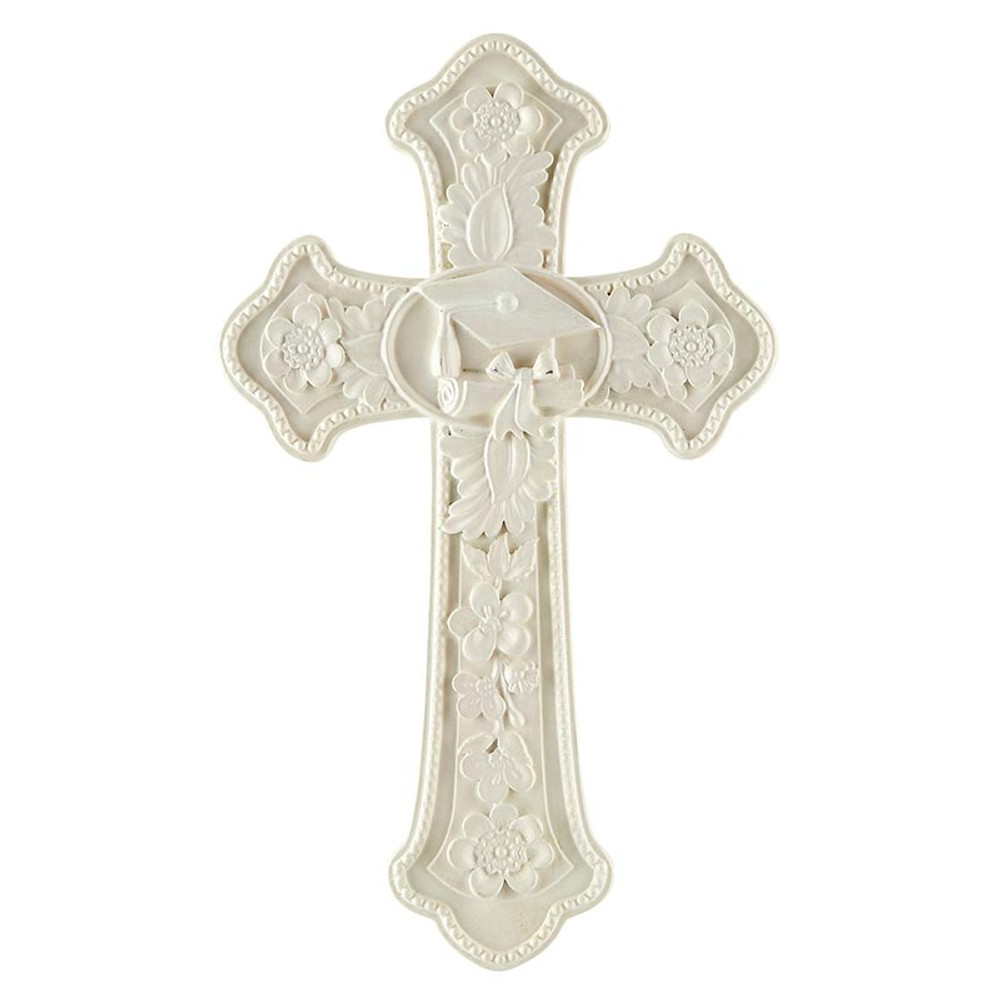 P5184 7.5 in. Tomaso Graduation Boxed Cross