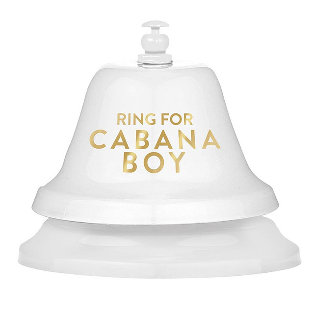 P9004 3.5 x 3.25 in. Bar Bell - Ring Cabana Boy