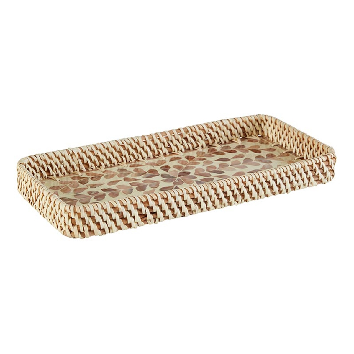 Picture of 47th & Main DMR868 15 x 7 x 1.5 in. Pattern Inlaid Tray