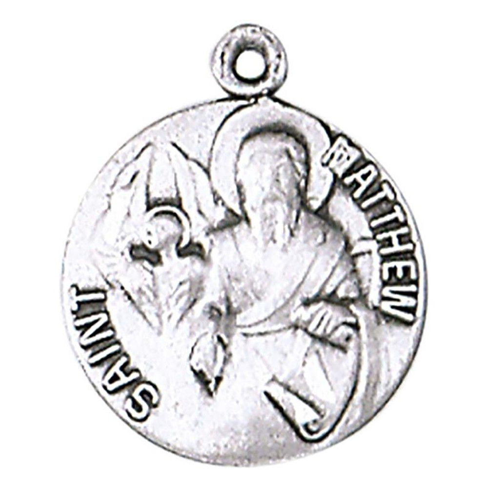 JC-119-1MFT St. Matthew Sterling Silver Medal