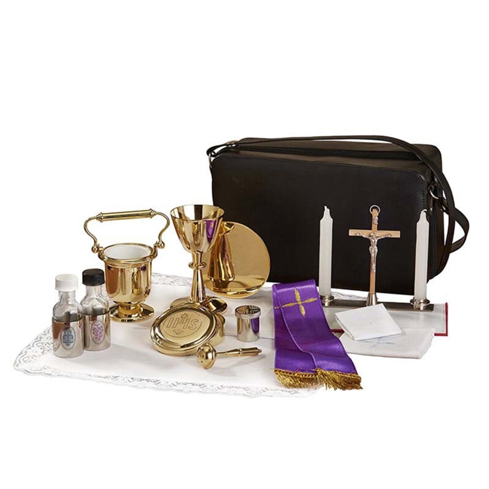 Sudbury B3563 Cemetery Holy Water Pot Travel Kit