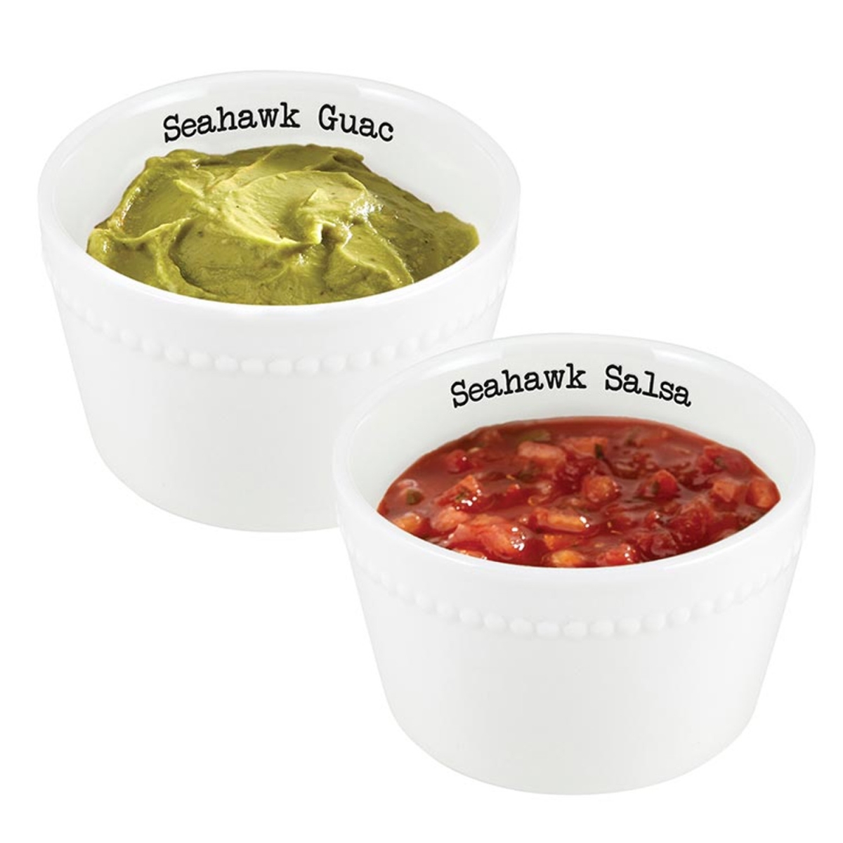 Picture of 47th & Main CMR506 4.5 x 2.75 in. Seahawks Salsa & Guac Set