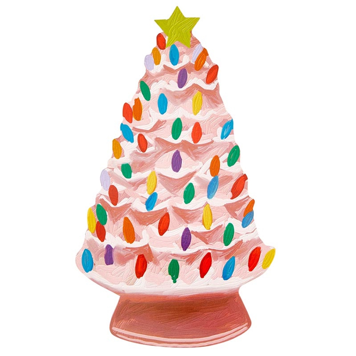Picture of Slant 10-05580-617 Party Table Accents - Christmas Tree