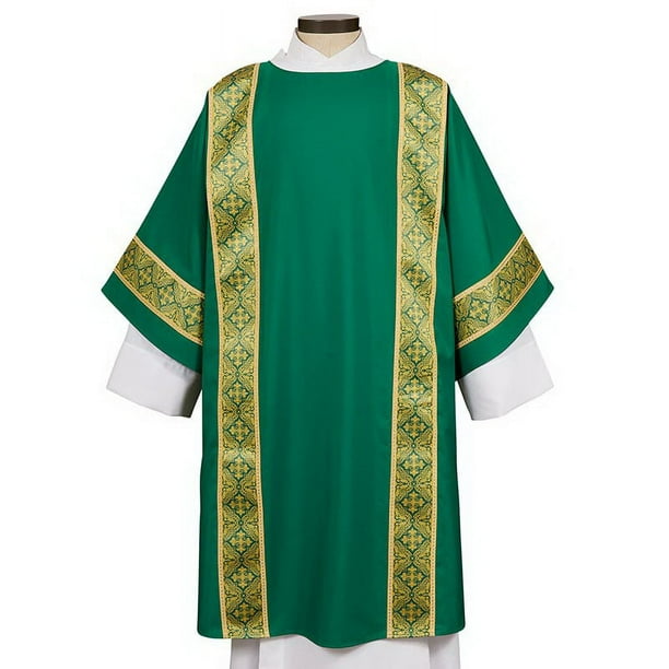 L5069GRN Taormina Collection Dalmatic, Green