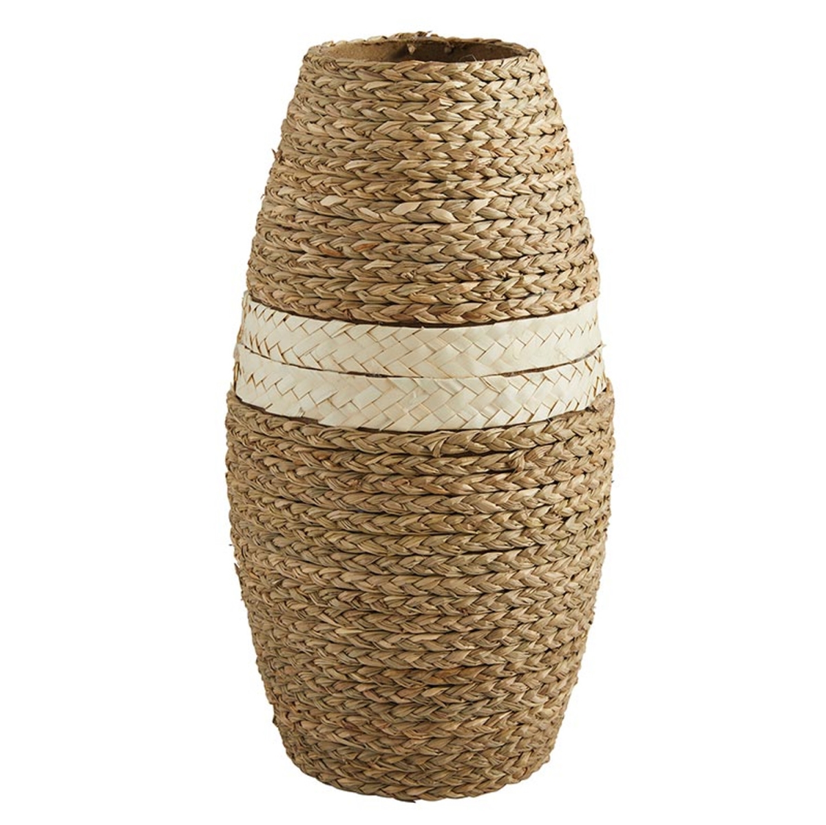 Picture of 47th & Main DMR234 6 x 13 in. Woven Natural Seagrass Vase