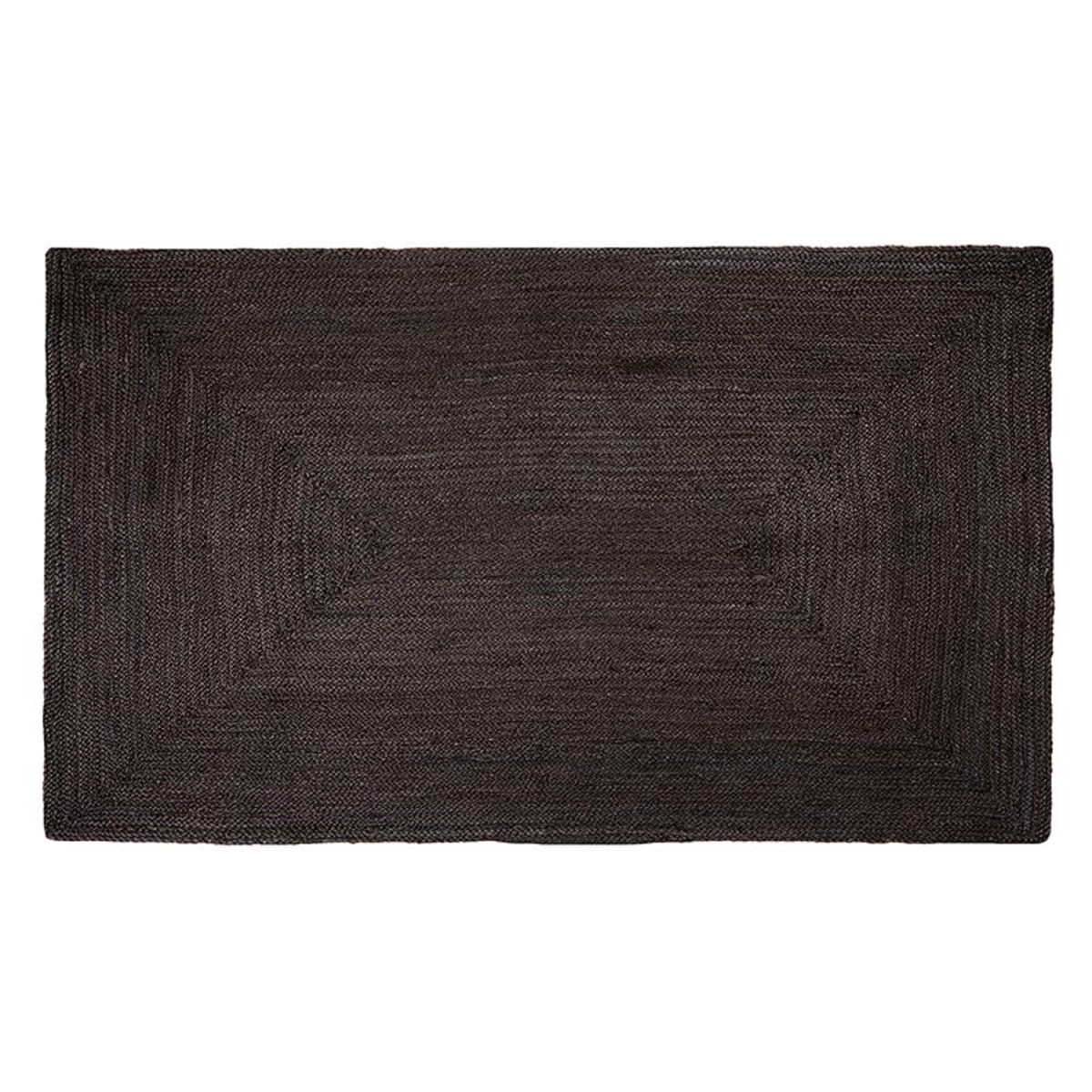 Picture of 47th & Main DMR292 34 x 24 in. Black Jute Braided Rectangle Area Rug&#44; Medium